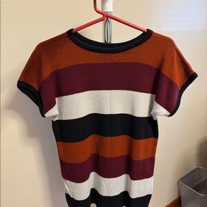 Vintage striped sweater shirt